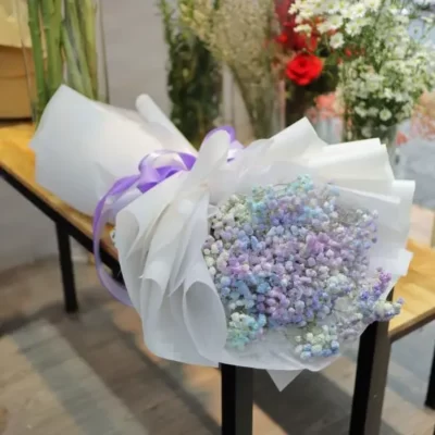 Bó hoa baby tặng Valentine 1