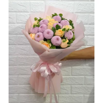 Bó Hoa Hồng Trứng Gà Bing Bong