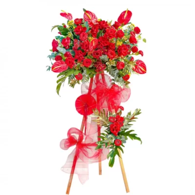 Kệ Hoa Chúc Mừng
