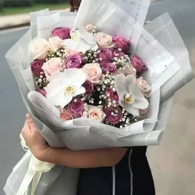 Bó hoa Nồng ấm