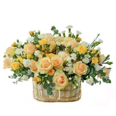 Giỏ Hoa Dẫn Lối Yêu Thương