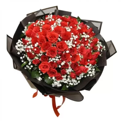 Bó hoa hồng 70 bông Tình Yêu Lung Linh