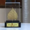 Lá bồ đề mạ vàng