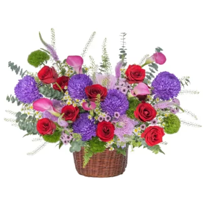 Giỏ Hoa Yêu Thương Đong Đầy
