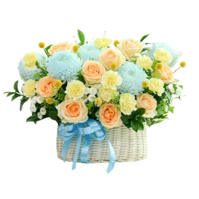 Giỏ Hoa Dẫn Lối Yêu Thương