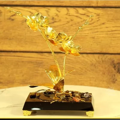 Cây lan hồ điệp mạ vàng 24k