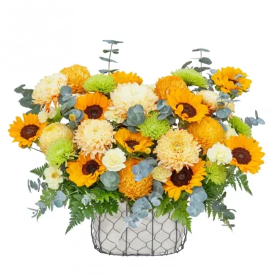 Giỏ Hoa Ánh Dương Rực Rỡ
