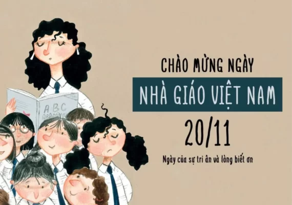 Ý nghĩa ngày nhà giáo Việt Nam 20 11 thể hiện lòng biết ơn đối với thầy cô (Ảnh: Sưu tầm)