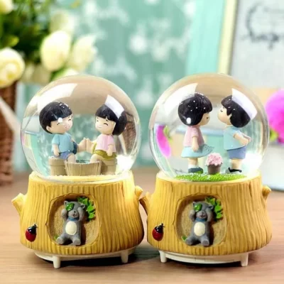 Quả cầu tuyết cặp đôi