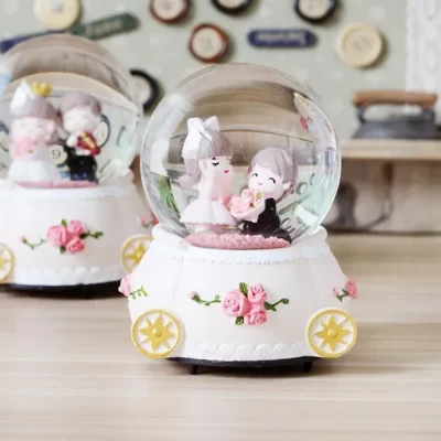 Quả cầu tuyết Wedding Love